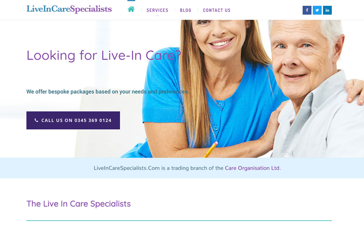 Live In Care Specialists